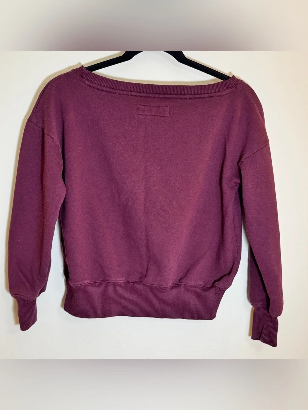 Abercrombie‎ kids Burgundy Crew Neck Pullover